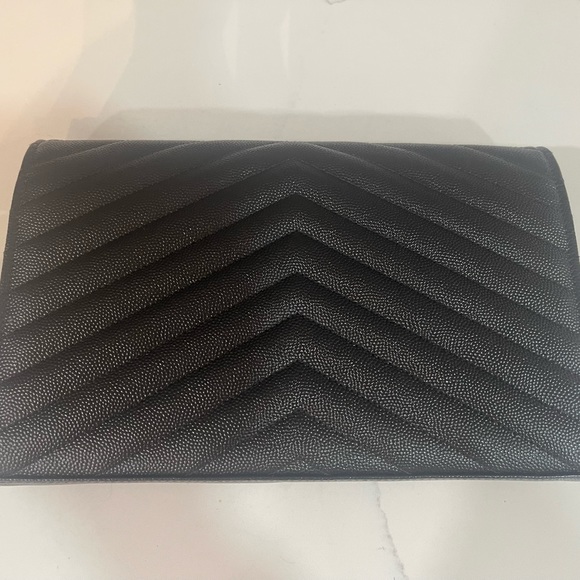 COPY - Saint Laurent Monogramme  Large grain De Poudre  purse with chain - Picture 5 of 7